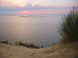 Sonnenuntergang am Atlantik